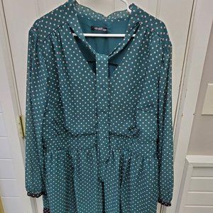 Eshakti polka dot dress!